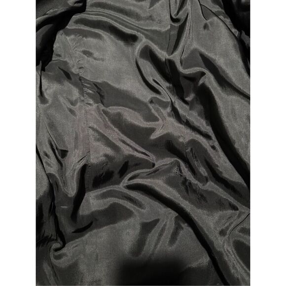 Kasper black blazer 100% wool button front 6 - Picture 4 of 8